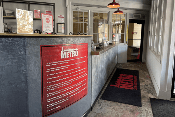 Metro Front Desk