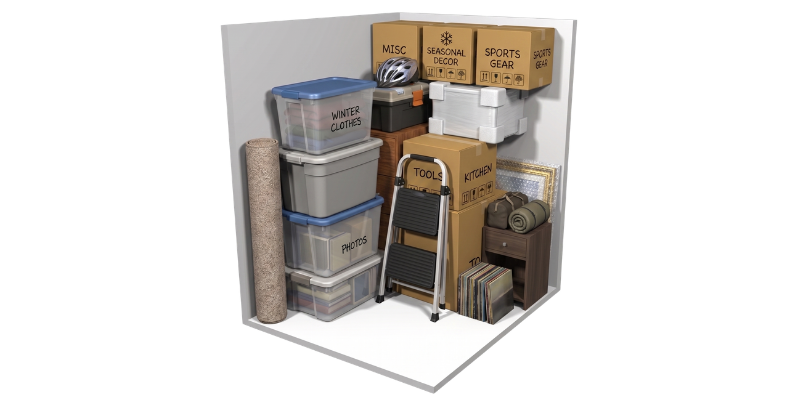 4 x 8 storage unit