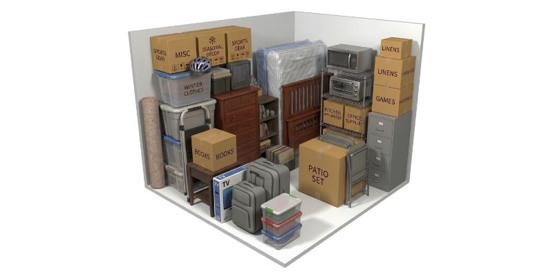 8 x 8 storage unit