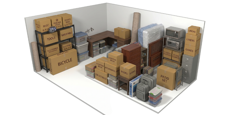 8 x 12 storage unit