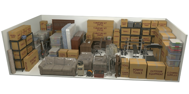 9 x 16 storage unit