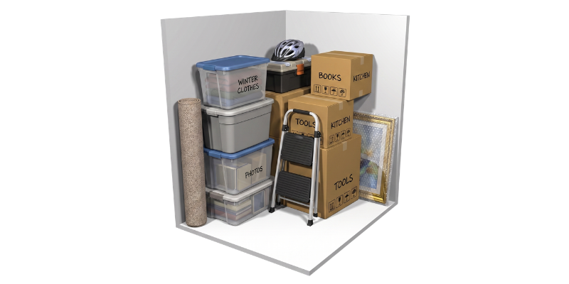 4 x 4 storage unit